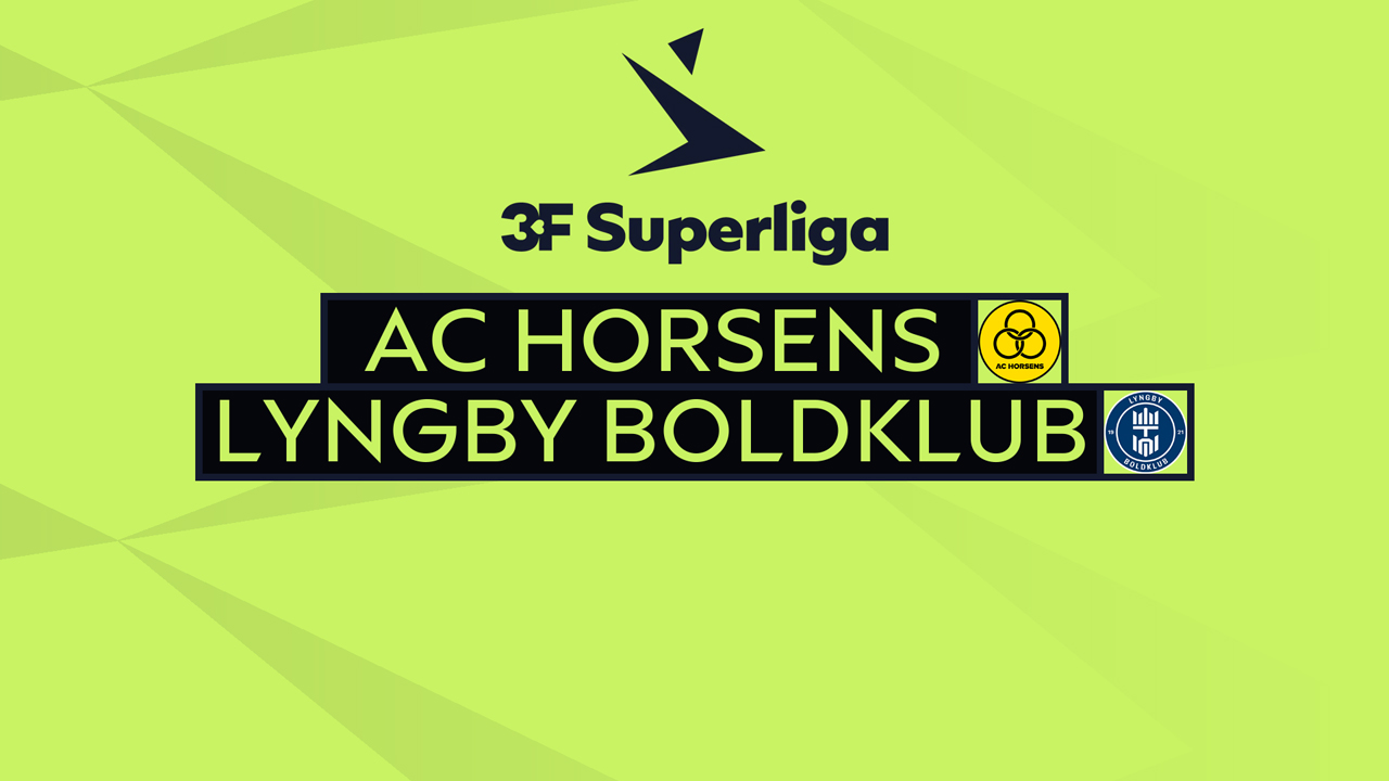 Kamp for AC Horsens vs Lyngby