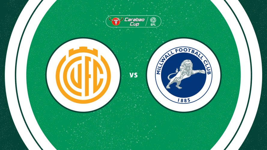 Cambridge United vs Millwall event artwork