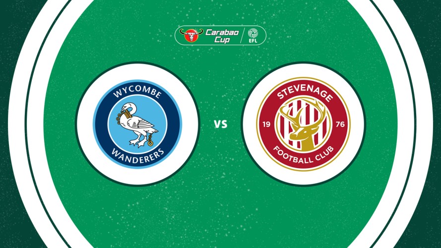 Wycombe Wanderers vs Stevenage event artwork