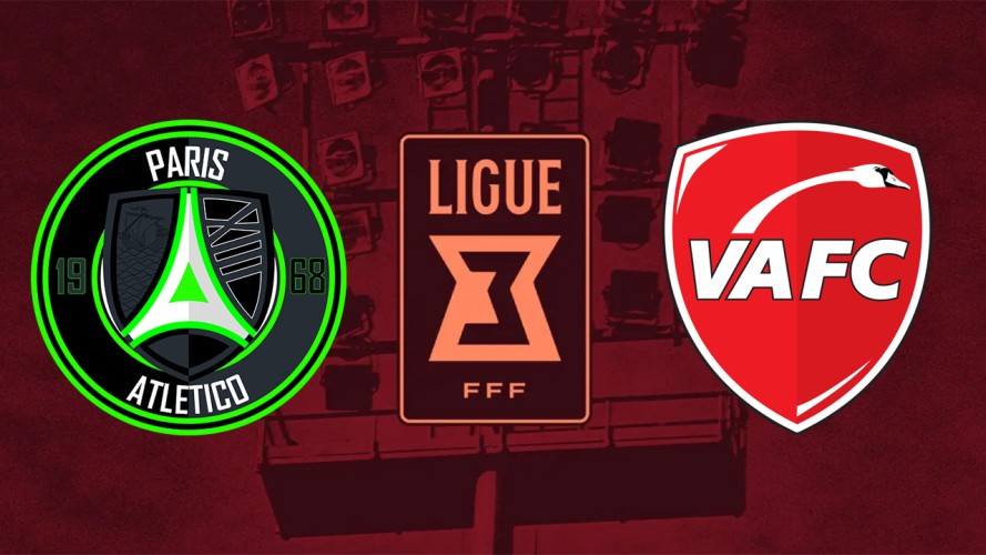 Paris 13 Atletico vs Valenciennes event artwork