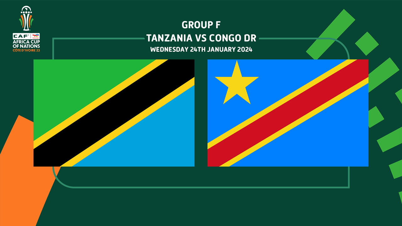 Tanzania vs Congo DR Full Match 24 Jan 2024