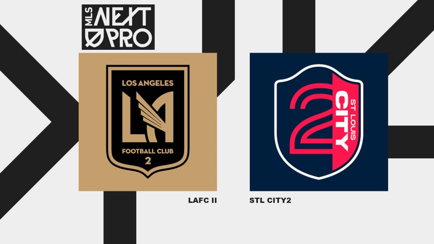 Los Angeles FC II vs St. Louis City SC 2 event artwork