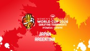 Japan Basketball Women vs Argentina Basketball Women thumbnail artwork
