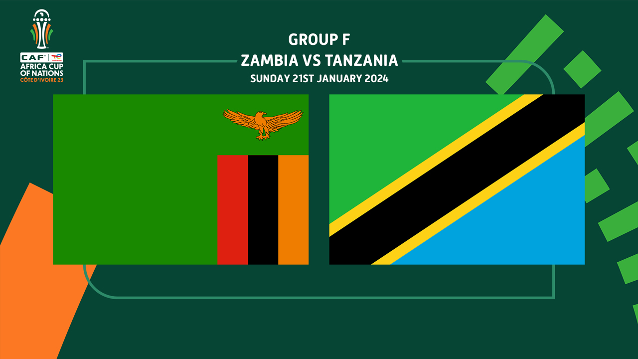 Full Match: Zambia vs Tanzania