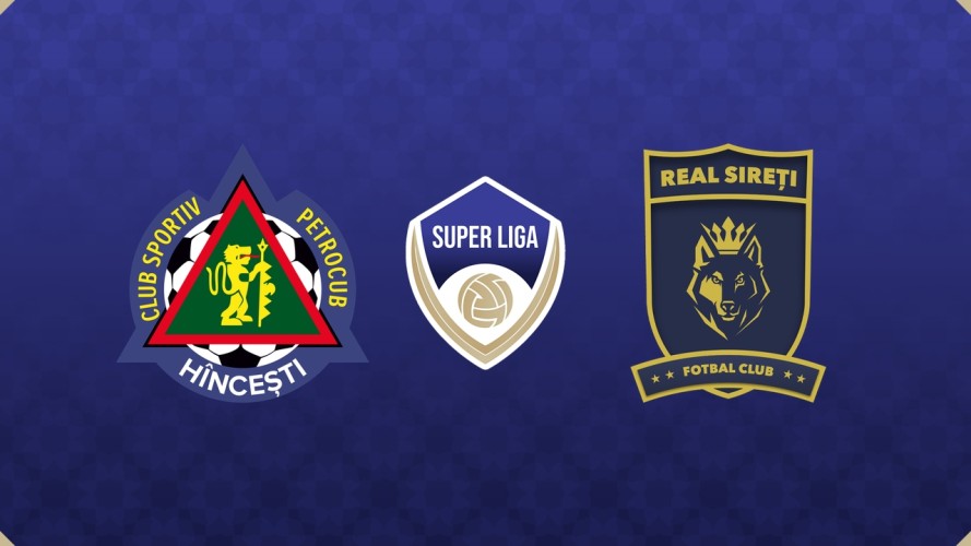 Petrocub Hîncești vs Real Sireți event artwork