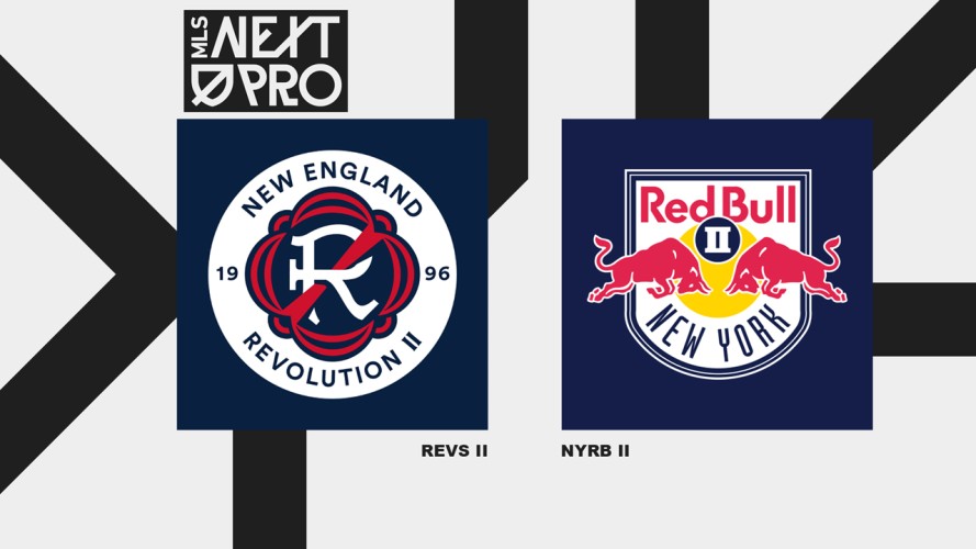 New England Revolution II vs New York Red Bulls II event artwork