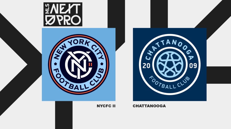 New York City FC II vs Chattanooga FC event artwork