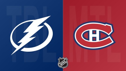 Montreal Canadiens vs Tampa Bay Lightning thumbnail artwork