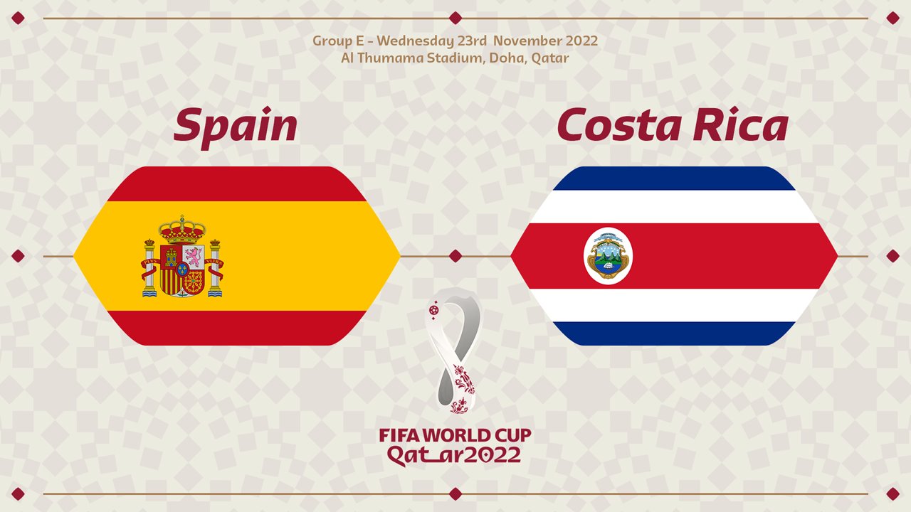 Pronostico Spagna - Costa Rica