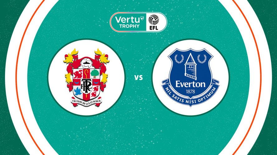 Tranmere Rovers vs Everton U21 event artwork