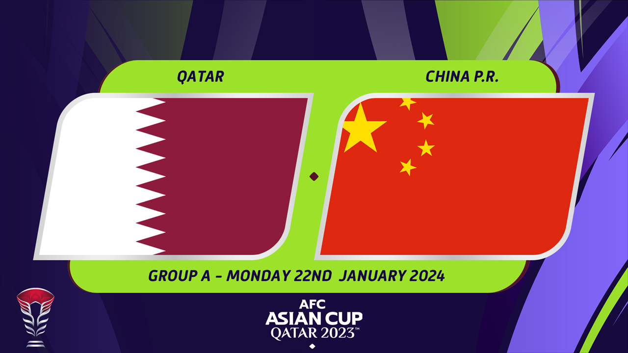 Qatar vs China Full Match 22 Jan 2024