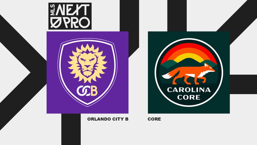 Orlando City B vs Carolina Core event artwork