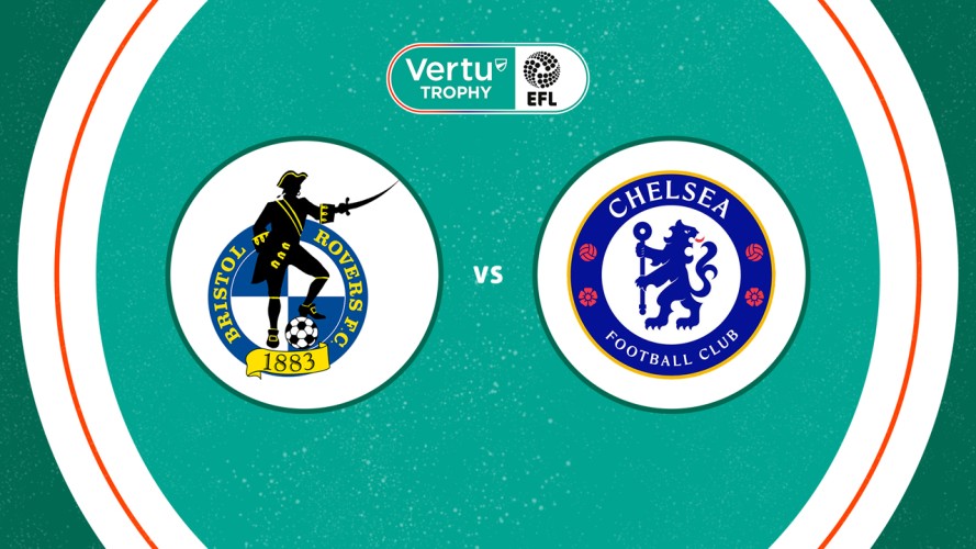 Bristol Rovers vs Chelsea U21 event artwork