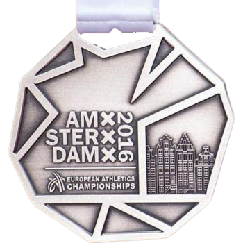 European Athletics Championships Silver Women Triple Jump honour artwork