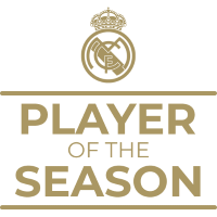 Real Madrid Player Of The Season Milestone Art icon