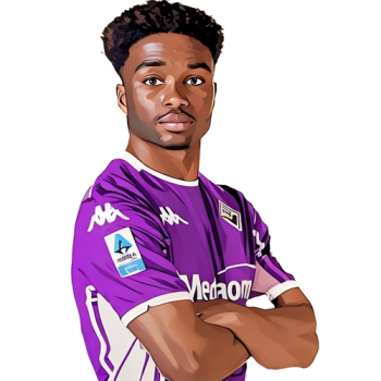 Tariq Lamptey player cartoon