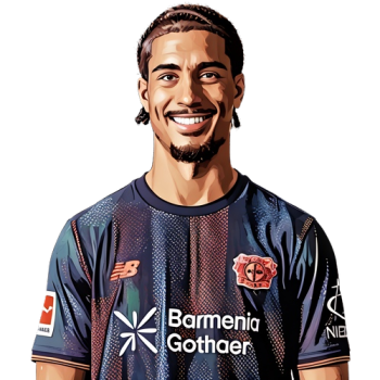 Loïc Badé player cartoon