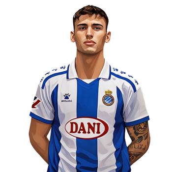 Rubén Sánchez player cartoon