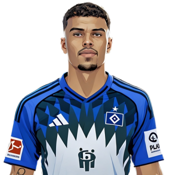 Ransford-Yeboah Königsdörffer player cartoon