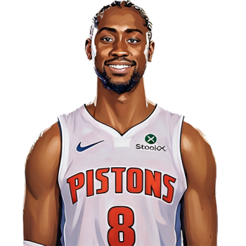 Caris LeVert player cartoon