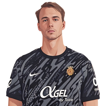 Lucas Bergström player cartoon