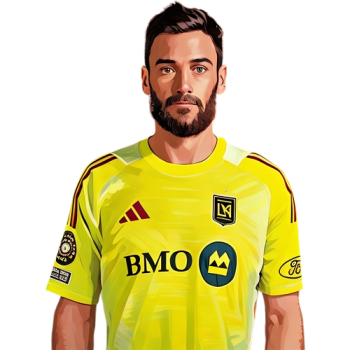 Hugo Lloris player cartoon