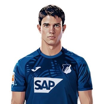 Adam Hložek player cartoon