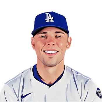 Dalton Rushing player cartoon