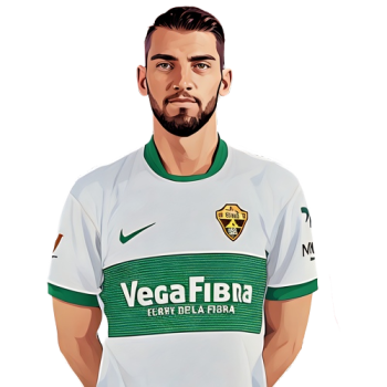 Rafa Mir player cartoon