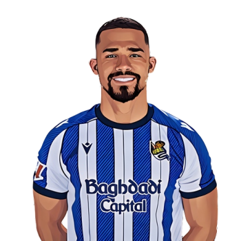 Yangel Herrera player cartoon