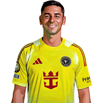 Oscar Ustari player cartoon