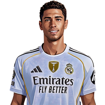 Jude Bellingham player cartoon