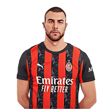 Strahinja Pavlović player cartoon