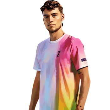 Flavio Cobolli player cartoon