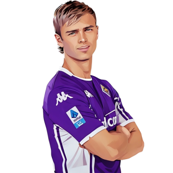Albert Guðmundsson player cartoon