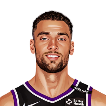 Zach LaVine player cartoon
