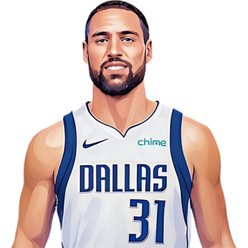 Klay Thompson player cartoon