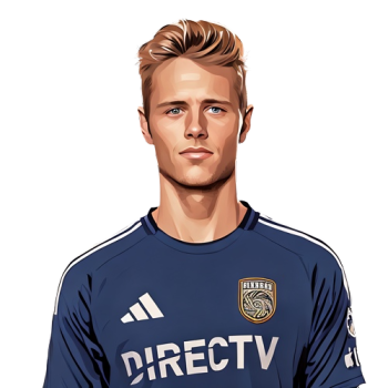 Jeppe Tverskov player cartoon