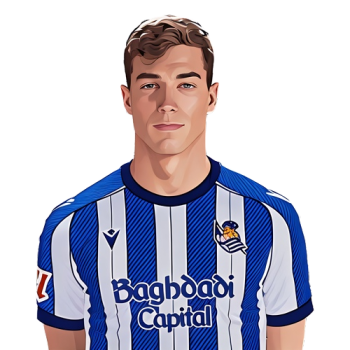 Luka Sučić player cartoon