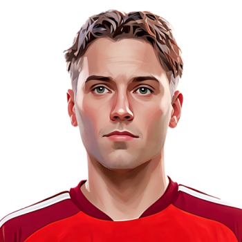 Jackson Gilman player cartoon