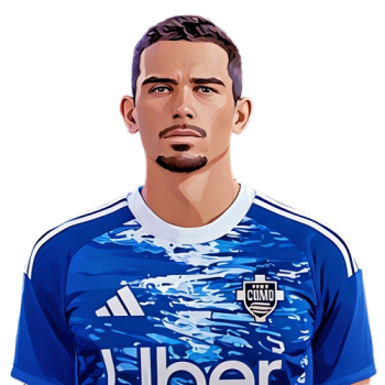 Lucas Cunha player cartoon