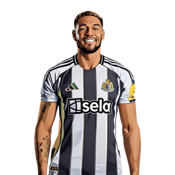 Joelinton player cartoon