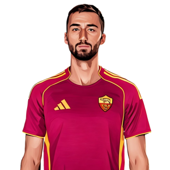 Bryan Cristante player cartoon