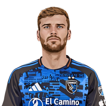 Timo Werner player cartoon