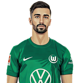 Mohammed Amoura player cartoon