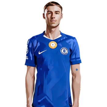 Cole Palmer player cartoon