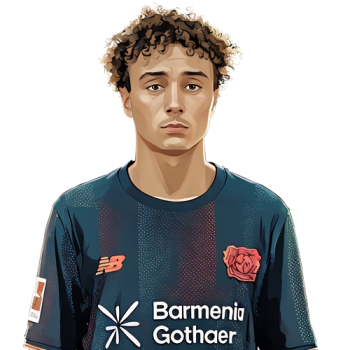 Eliesse Ben Seghir player cartoon