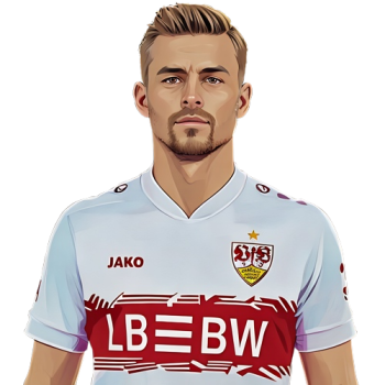 Maximilian Mittelstädt player cartoon