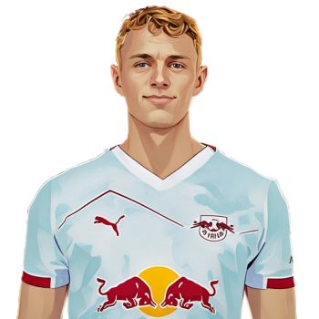 Nicolas Seiwald player cartoon