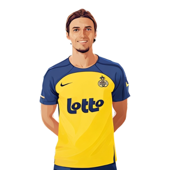 Fedde Leysen player cartoon